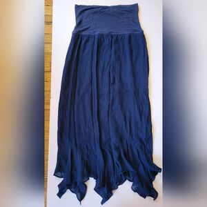 Long Navy Skirt